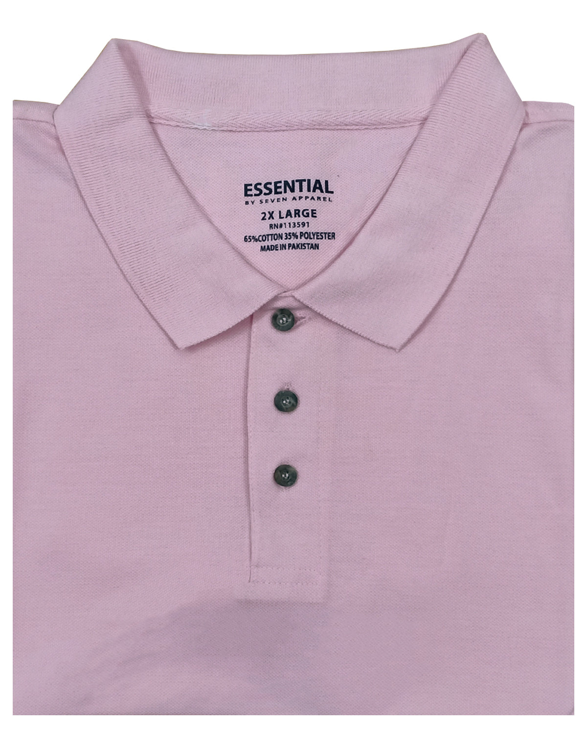 Plain Polo Light Pink