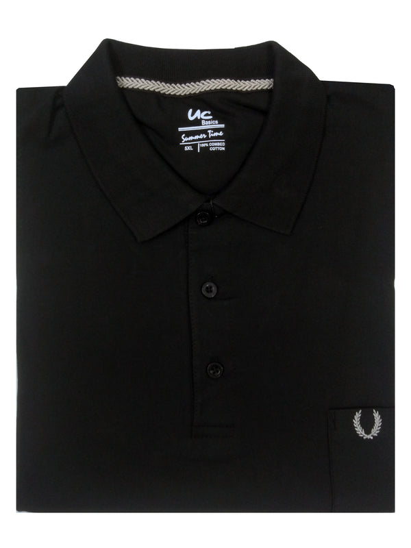 Plain Polo - Black