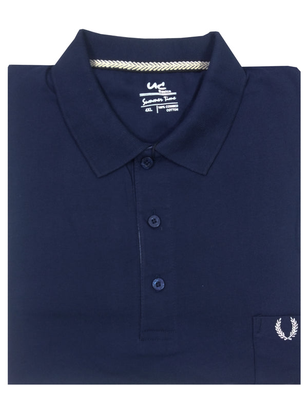 Plain Polo - Blue