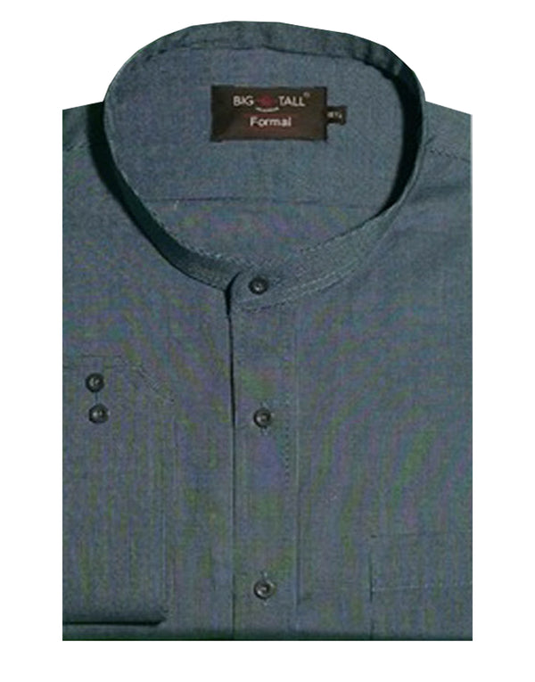 Formal Shirt - Blue Manderin