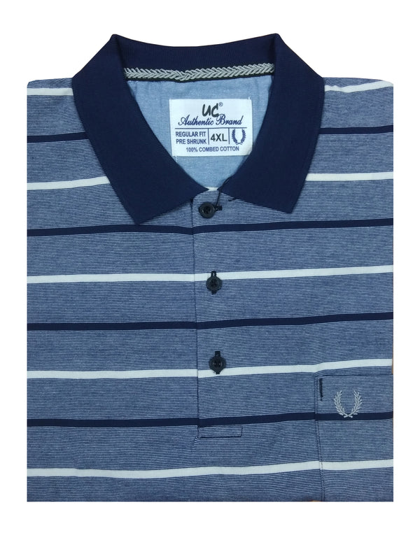 Polo Stripes - Blue Multi Lining