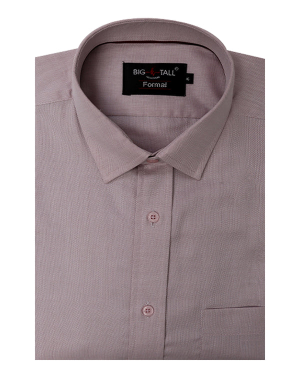 Formal Shirt - Peach Dotted