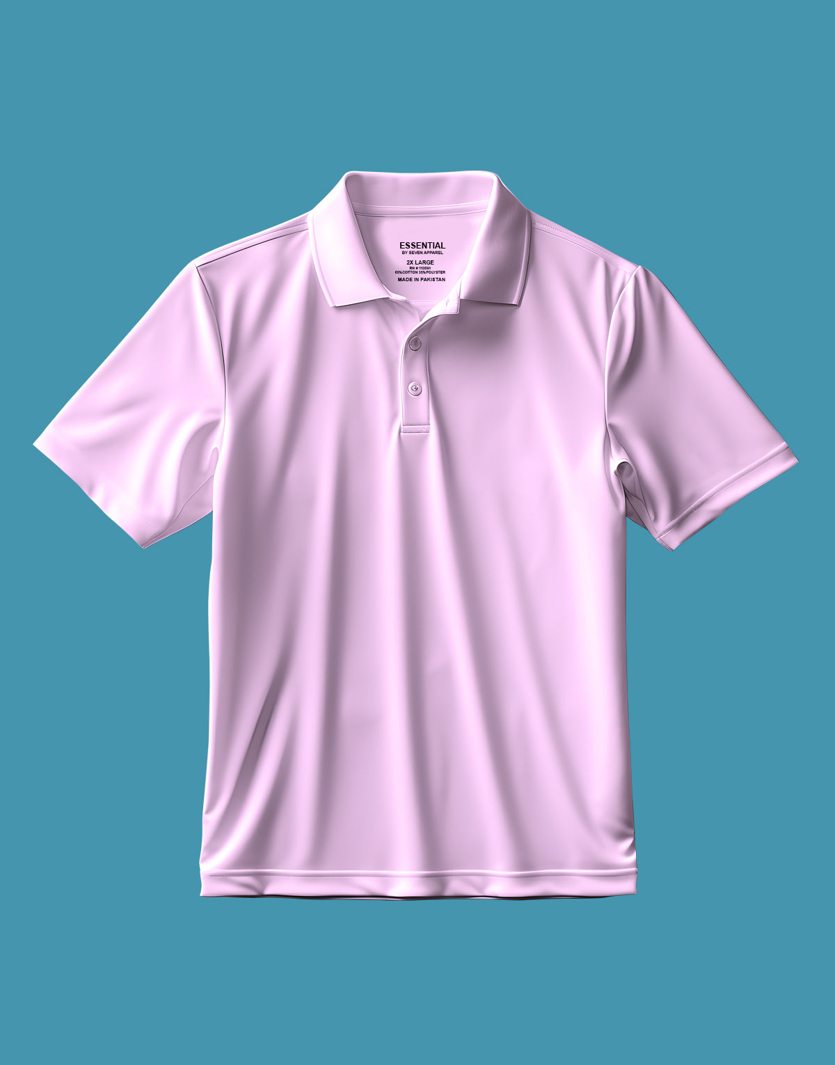 Plain Polo Light Pink