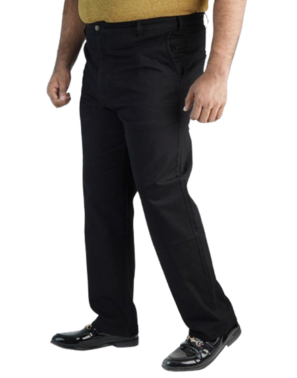Cotton Pants - Plain Black