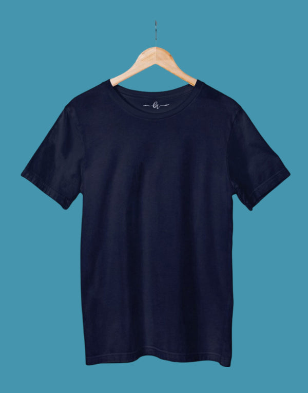 Jersey Tees - Plain Blue