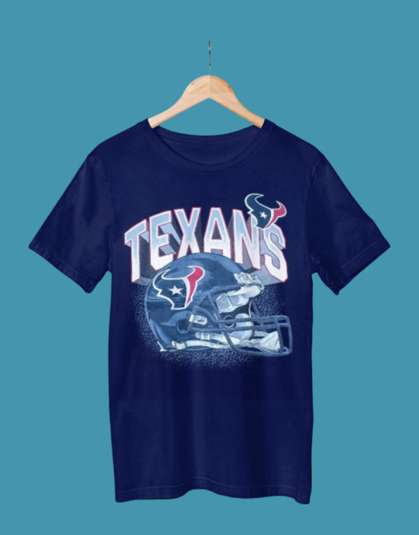 Printed Tees - Navy Blue - Texans