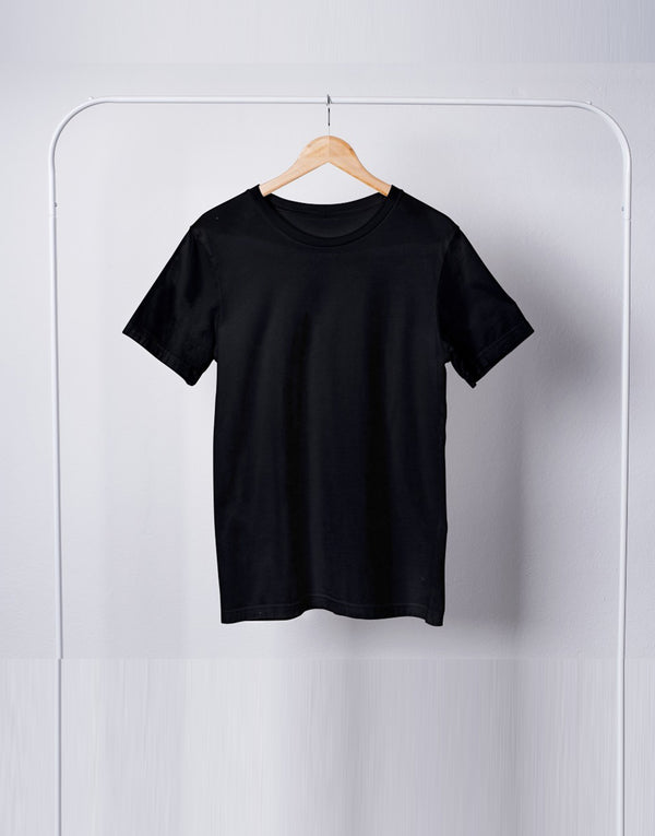 Jersey Tees - Plain Black