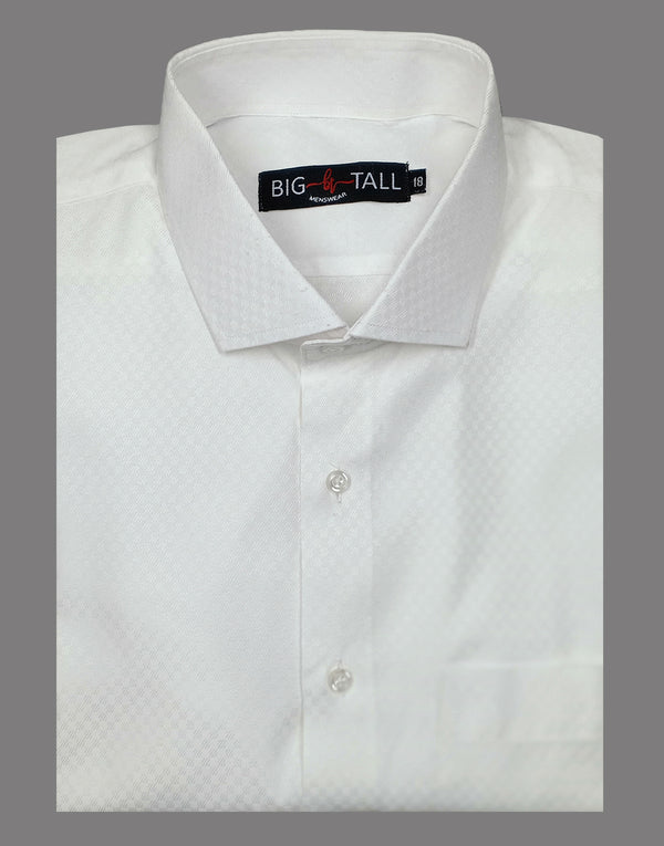 Formal Shirt - White Patternized