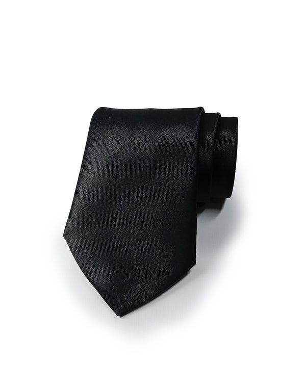 Tie - Silk Black