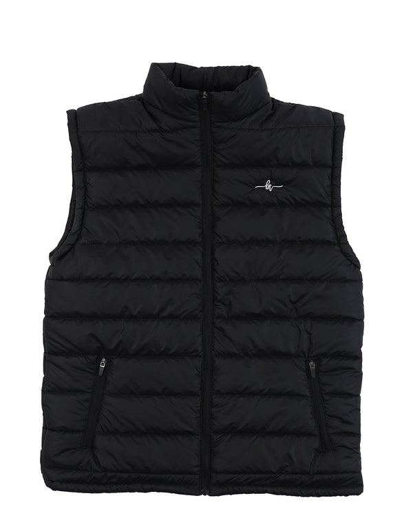 Gilet Sleeveless Jacket - Black