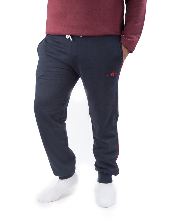 Plain Sweatpants- Dark Blue