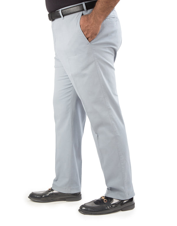 Cotton Pants - Greyish Blue