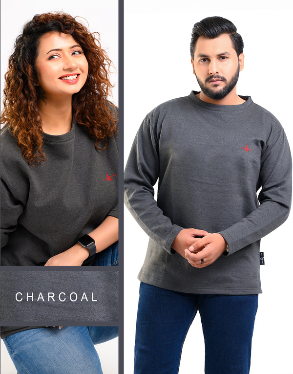 Basic Sweatshirt - Charcoal
