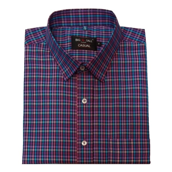 Berry Cherry Classic large size stylish semi casual shirt for men