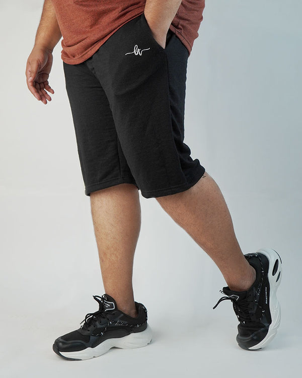 French Terry Shorts - Black