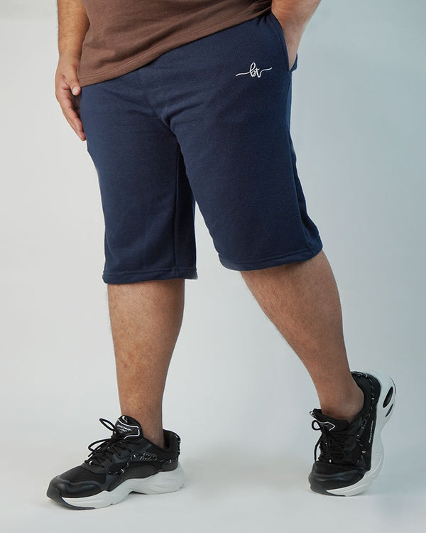 French Terry Shorts - Blue