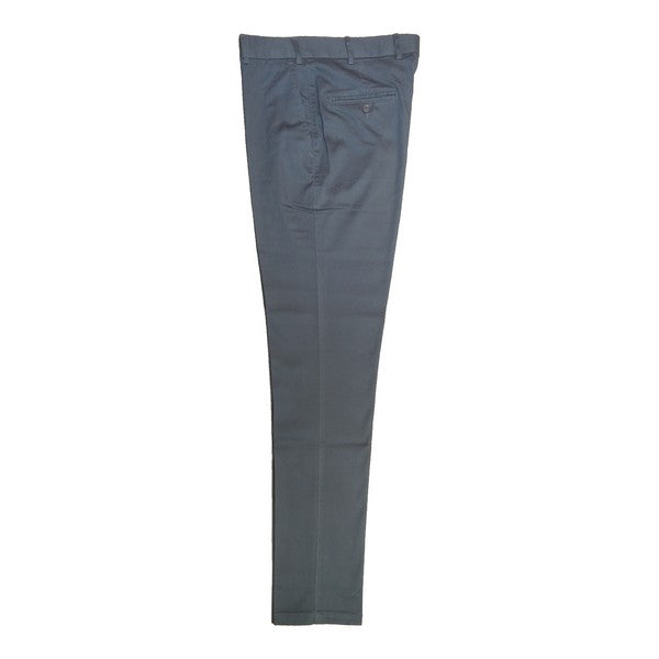 Classic Grey Cotton large size formal trouser pant for men