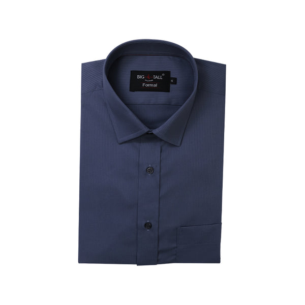 Grey Dobby large size men formal shirts