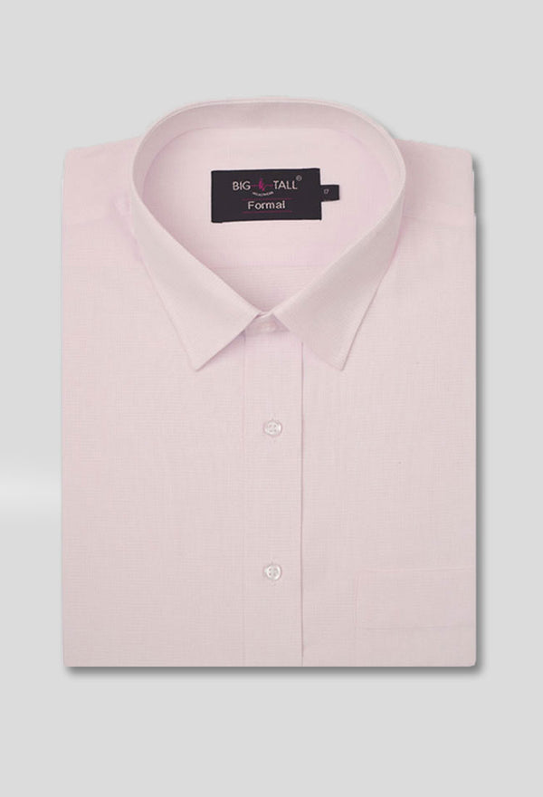 Formal Shirt - Light Pink Check